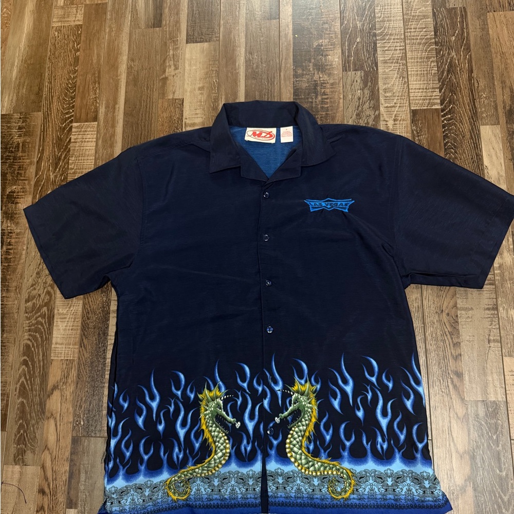 Vintage 90’s Las Vegas Button Up